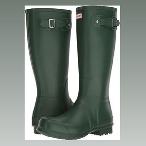 Tall Hunter Boots Green